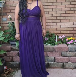 Dress , purple light weight,fits comfortable